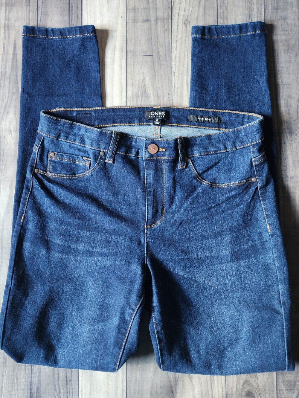 Jones New York Indigo Skinny Jeans Size 8
